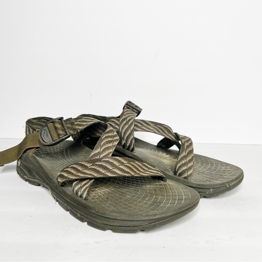 Chaco Z1 Green Strap Summer Hiking Sandals Size 12 Men’s